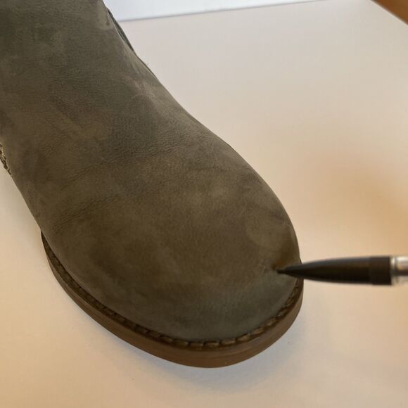 Hush Puppies Mazin Cayto, Women Chukka Ankle, Gray, Side Zip, Comfort Boots Sz 7 - Picture 11 of 16